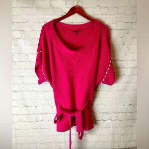 Pink Twill Pink Knitted Sweater Size Large